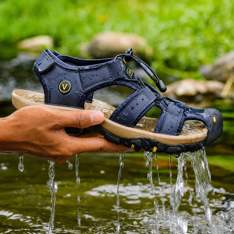 Men's Breathable and Water-Resistant Hiking Sandals