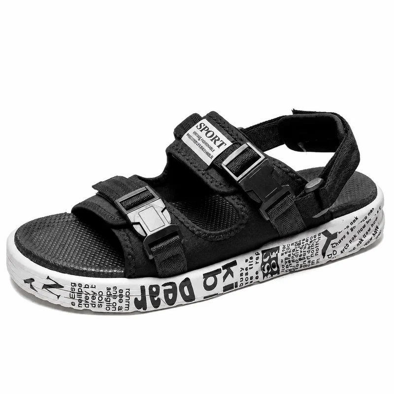Women's Scratch Sandal with Side Inscription
