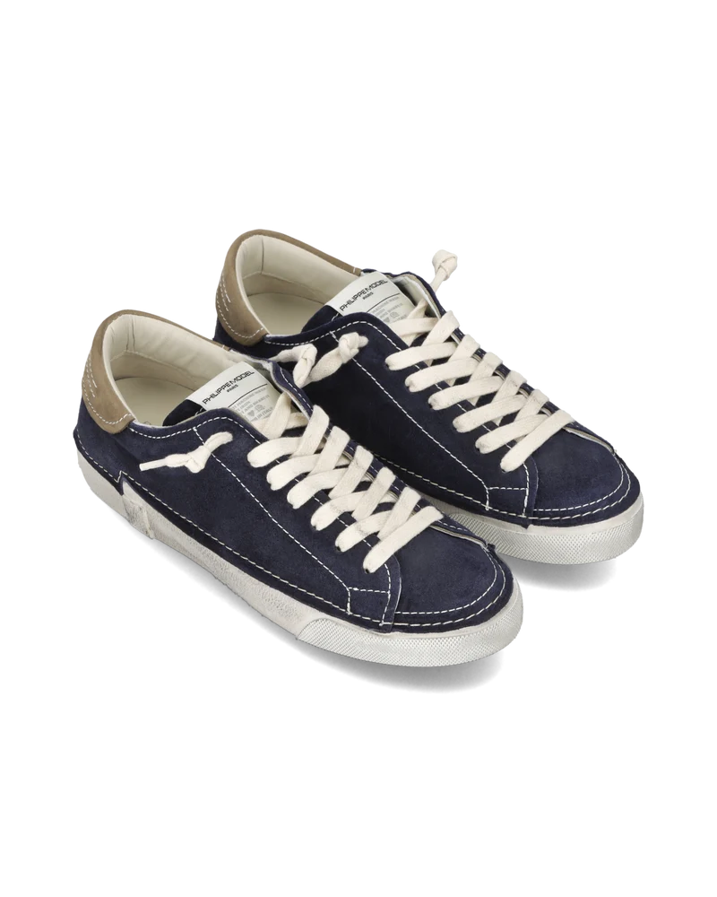 Sneakers Prsx Tennis Men, Blue Beige