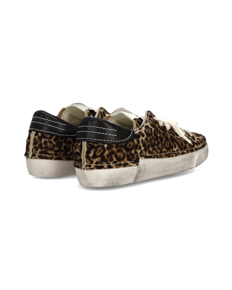 Sneakers Prsx Tennis Women, Animal Print Black