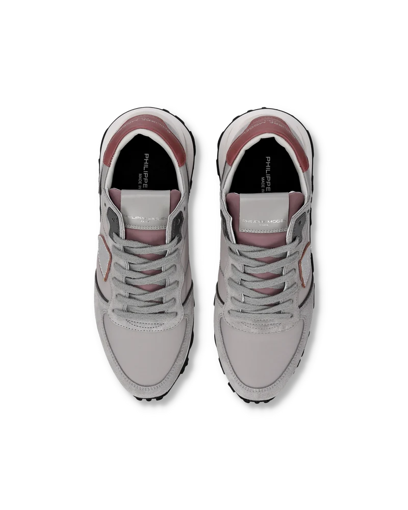 Sneakers Tropez Haute Running Women, Grey Burgundy