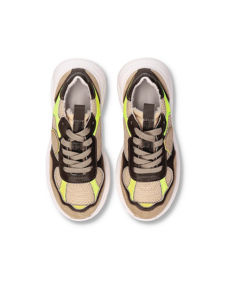Sneakers Olympique Junior, Beige Yellow