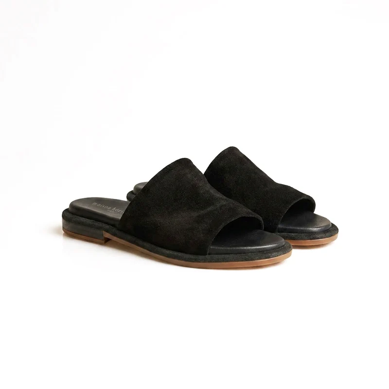MACARIA NOIR SUEDE