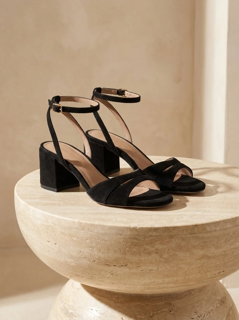 CIRIA NOIR SUEDE