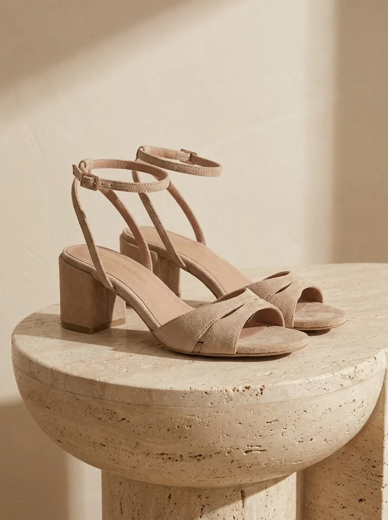 CIRIA BEIGE SUEDE