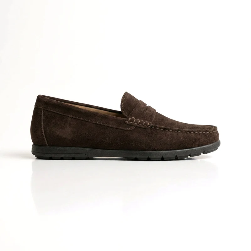 HENRY MARRON SUEDE