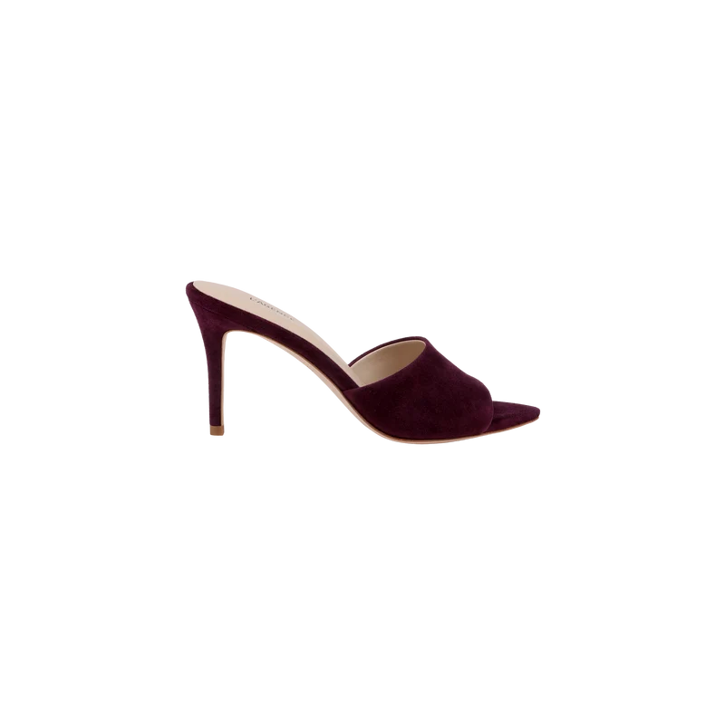 Lolita Suede Open-Toe Mule
