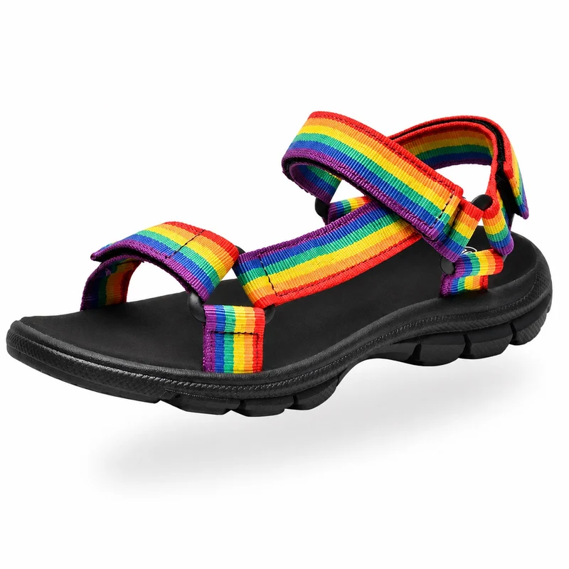 Women's Rainbow Strap Hiking Sandal