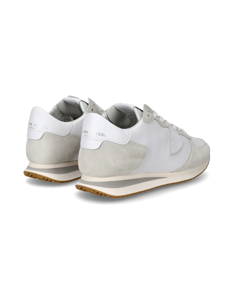 Men's Trpx Low-Top Sneakers in Leather, White