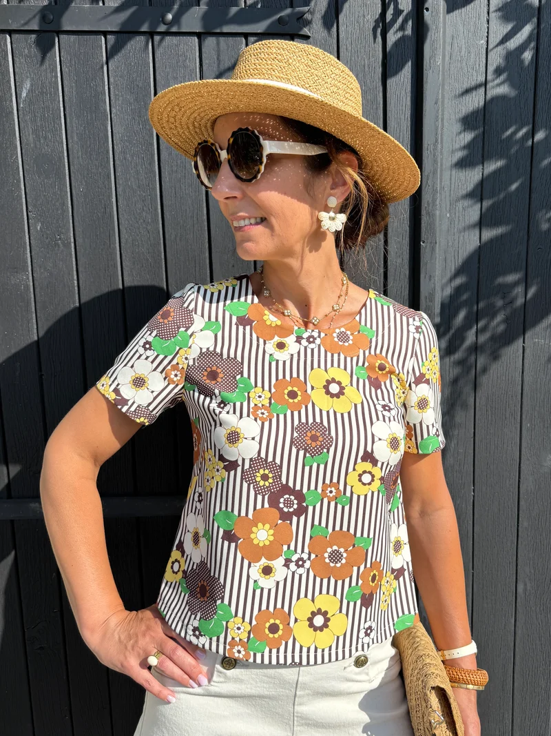 Top SEVENTIES n°129 marron Hippocampe