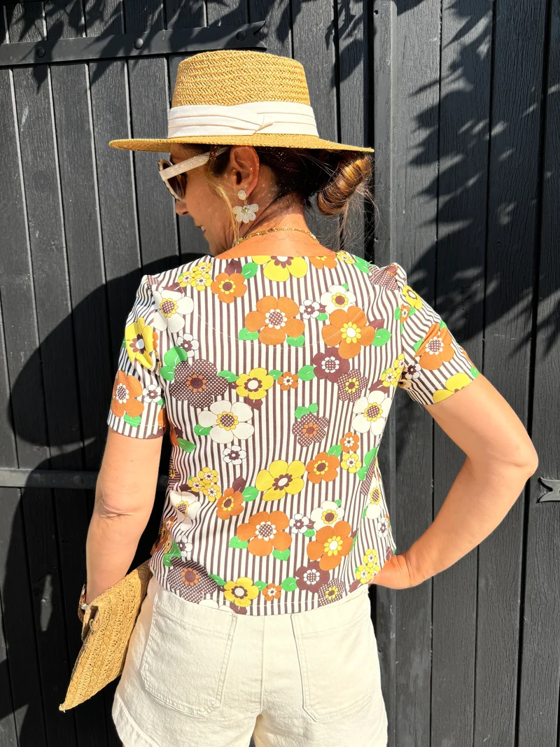 Top SEVENTIES n°129 marron Hippocampe