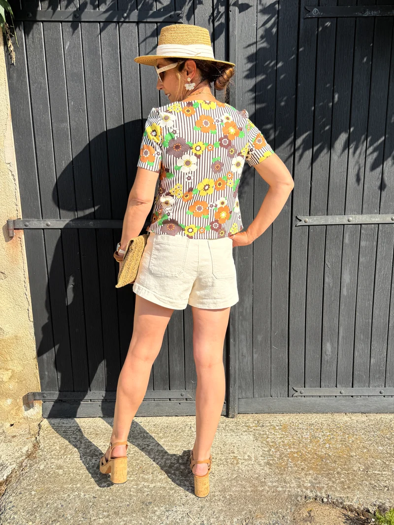Top SEVENTIES n°129 marron Hippocampe
