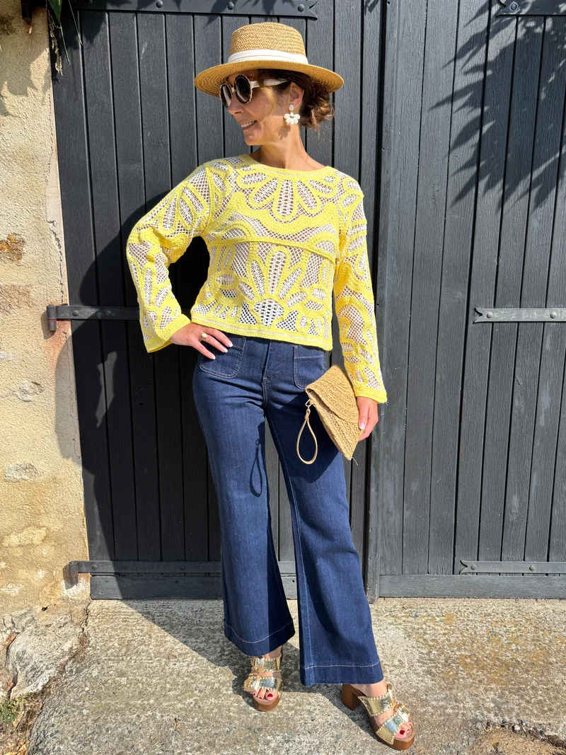 Jeans denim brut ELENETTE Oraije