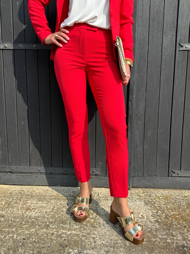 Pantalon rouge LIVERPOOL Hippocampe
