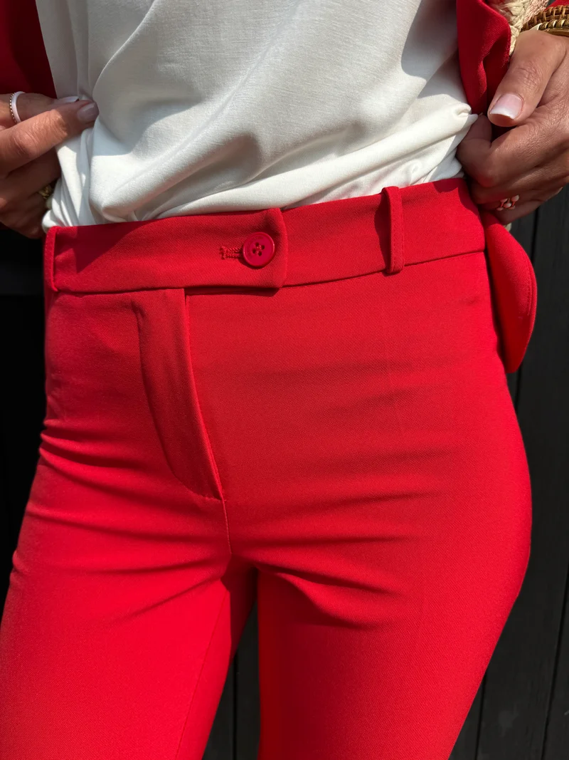 Pantalon rouge LIVERPOOL Hippocampe