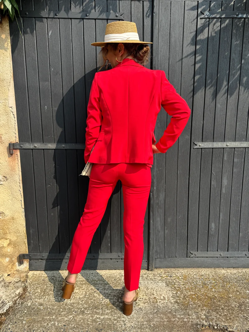 Pantalon rouge LIVERPOOL Hippocampe