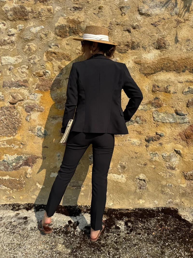 Pantalon noir LIVERPOOL Hippocampe