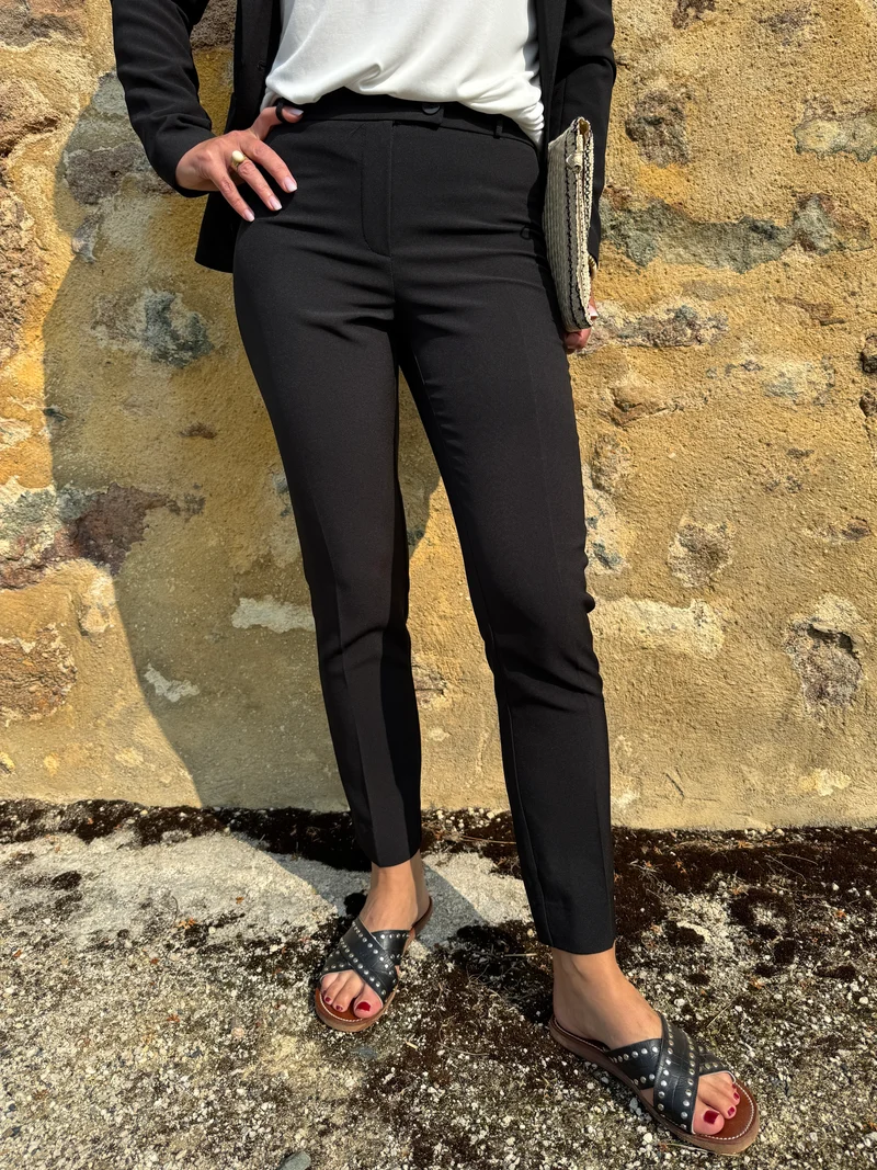 Pantalon noir LIVERPOOL Hippocampe