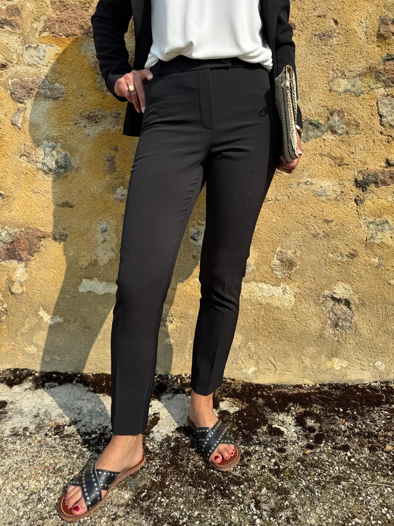 Pantalon noir LIVERPOOL Hippocampe
