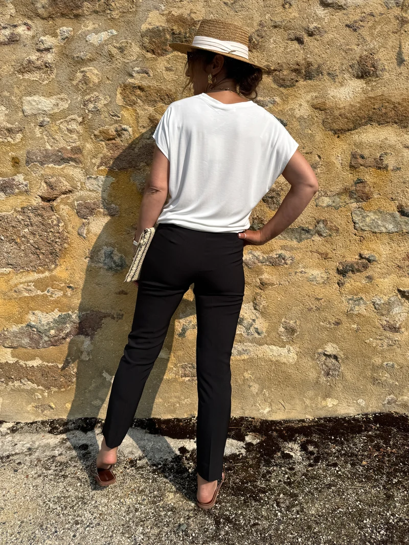 Pantalon noir LIVERPOOL Hippocampe