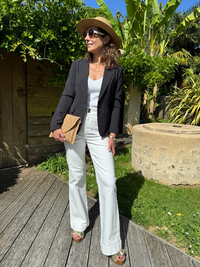 Veste noir DIANA Hippocampe