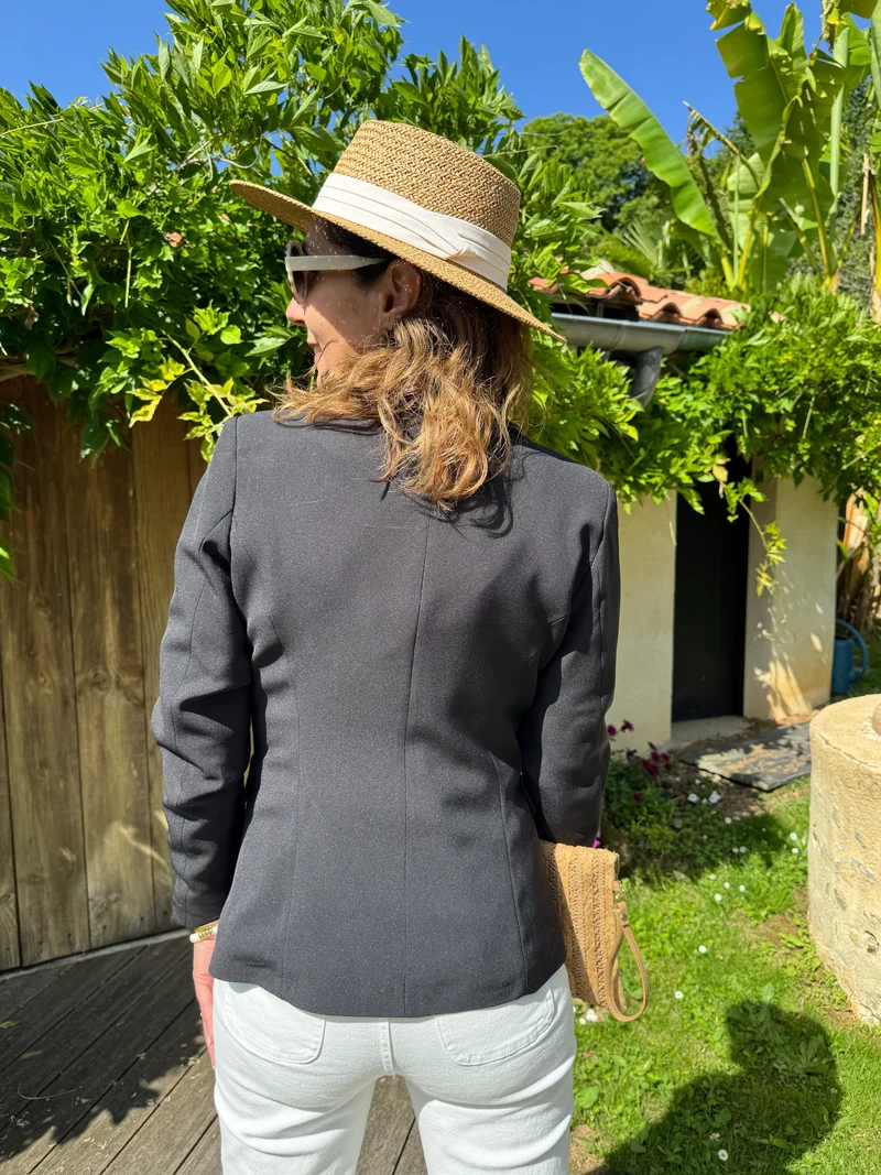 Veste noir DIANA Hippocampe