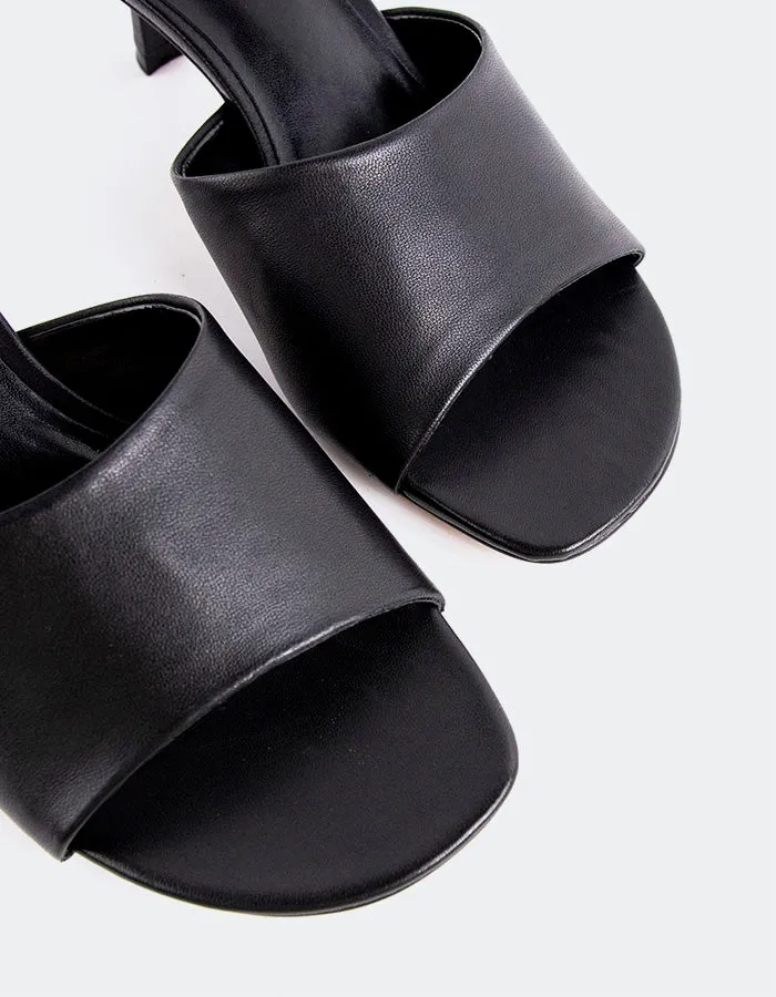Marzella Black Leather