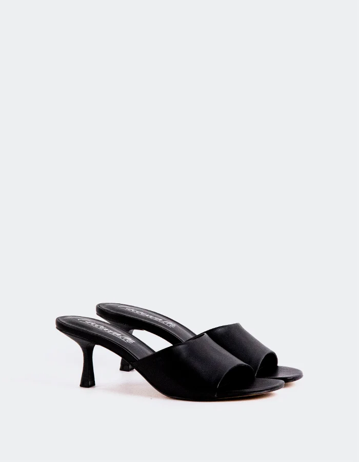 Marzella Black Leather