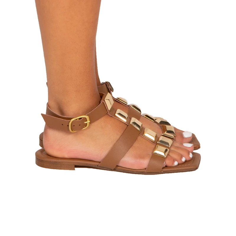 Feya Tan Leather
