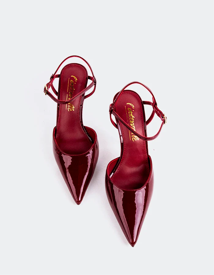 Lioren Burgundy Patent
