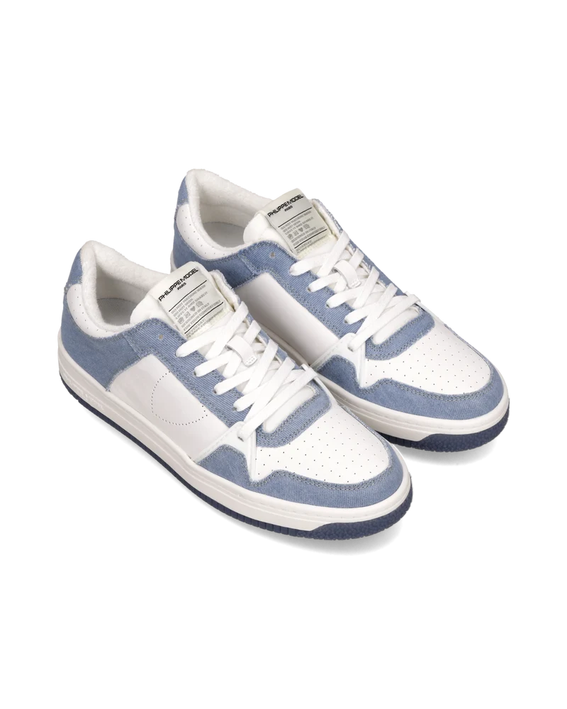 Sneakers La Grande Tennis Men, White Light Blue