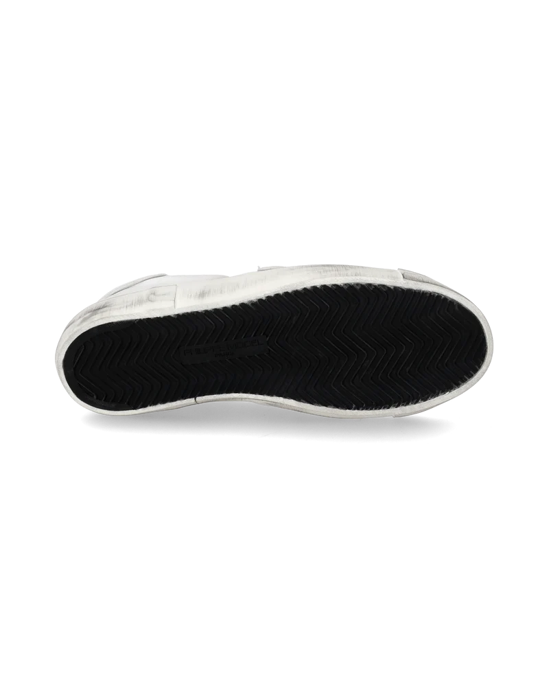 Men's Prsx Low-Top Sneakers in Leather, White