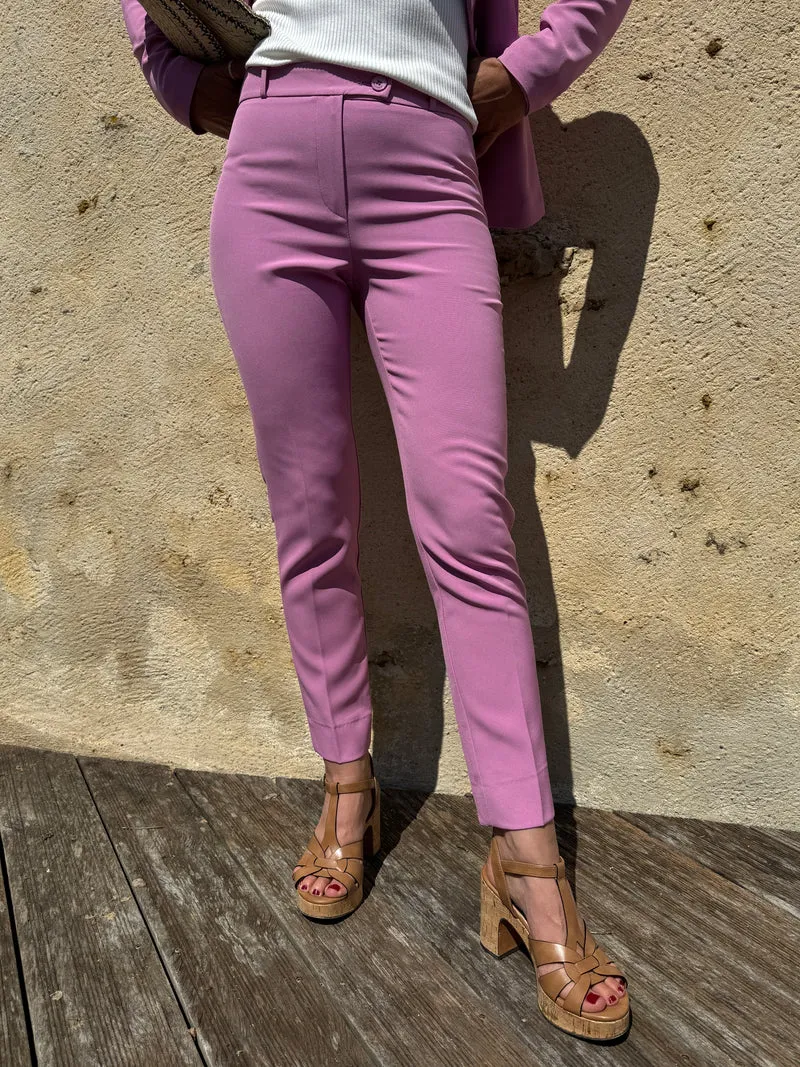 Pantalon lilas LIVERPOOL Hippocampe