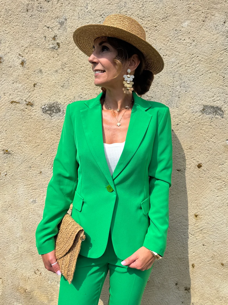 Veste vert brésil DIANA Hippocampe