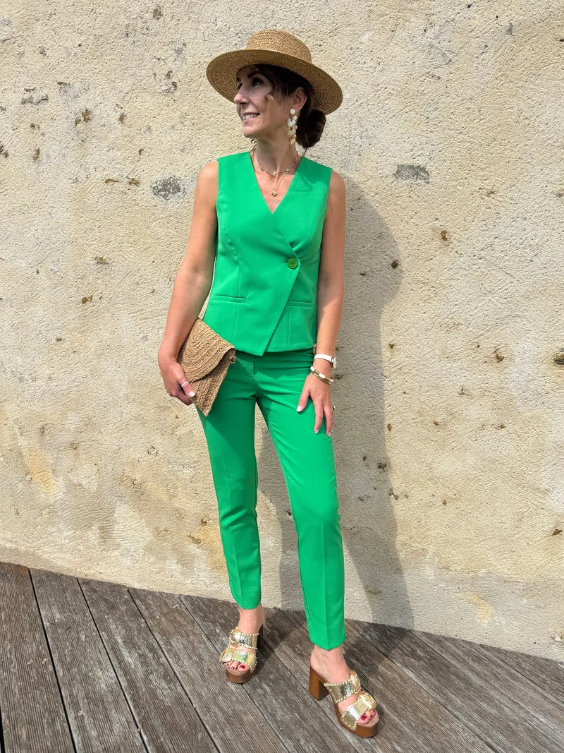 Pantalon vert brésil LIVERPOOL Hippocampe