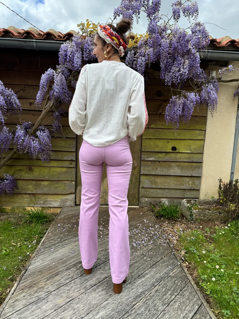 Jean flare parme SONNY La Petite Étoile