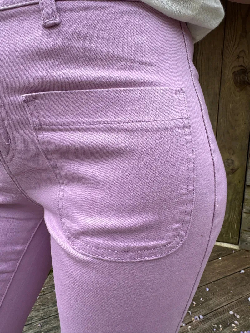 Jean flare parme SONNY La Petite Étoile