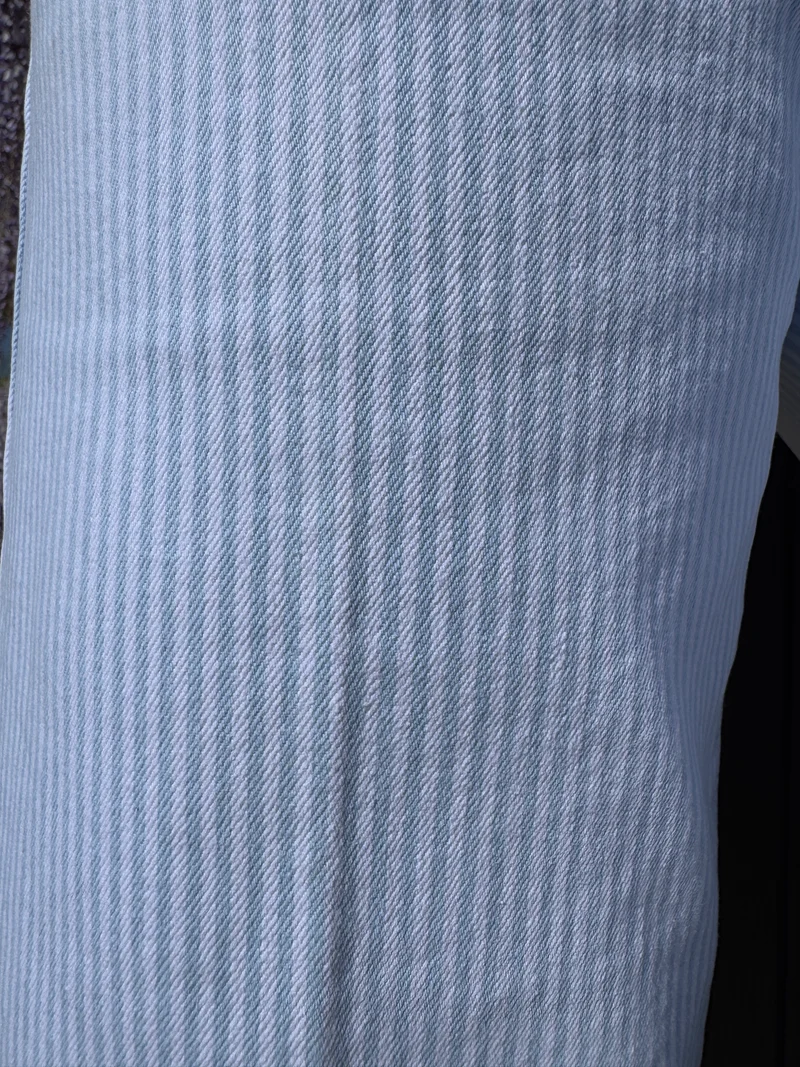 Jeans denim rayé bleu WINDY Oraije