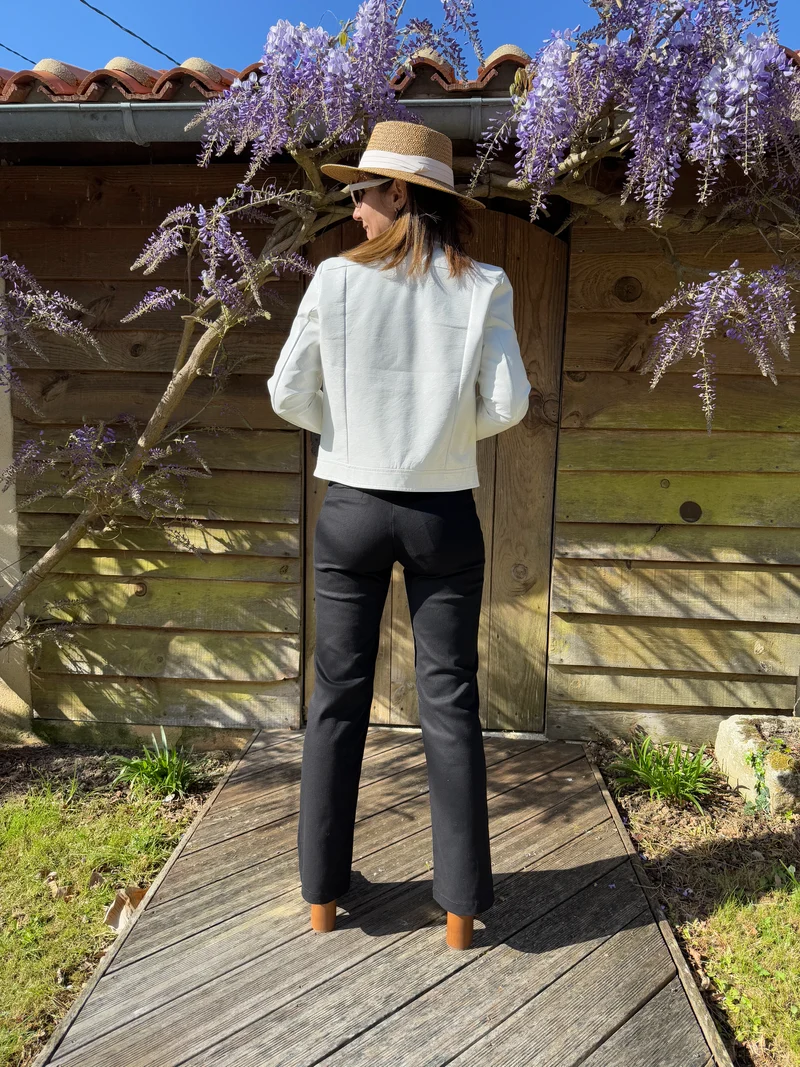 Pantalon WOOD STOCK DAISY noir Hippocampe
