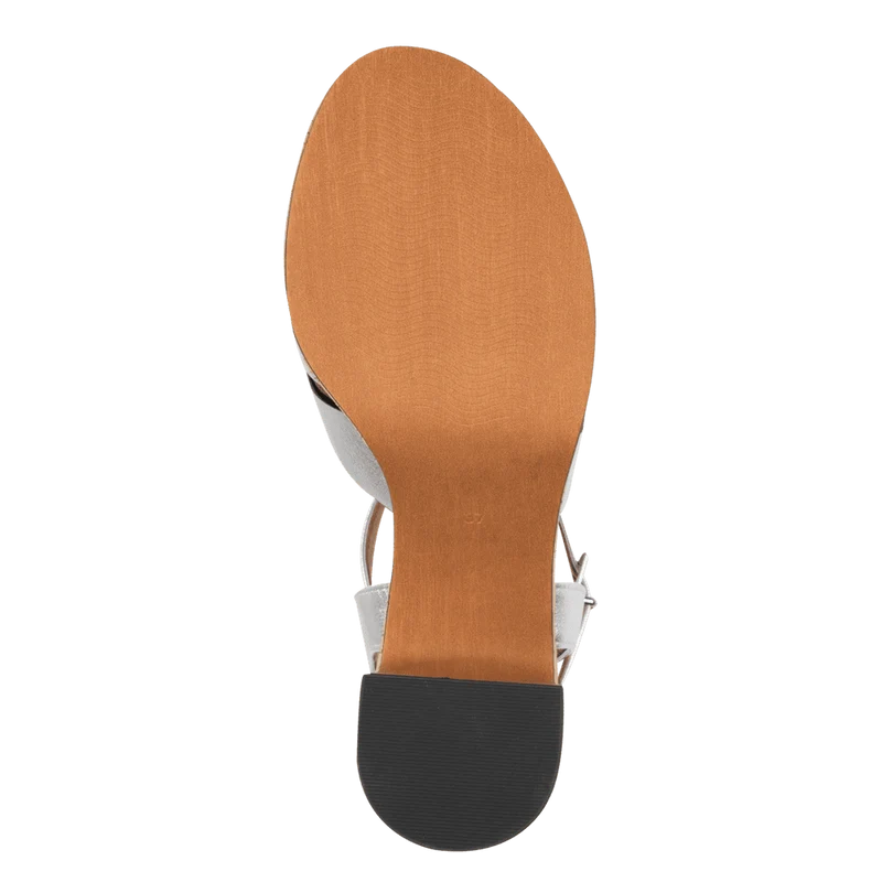 Sandales à talons argenté 2-28394-42 941 Marco Tozzi