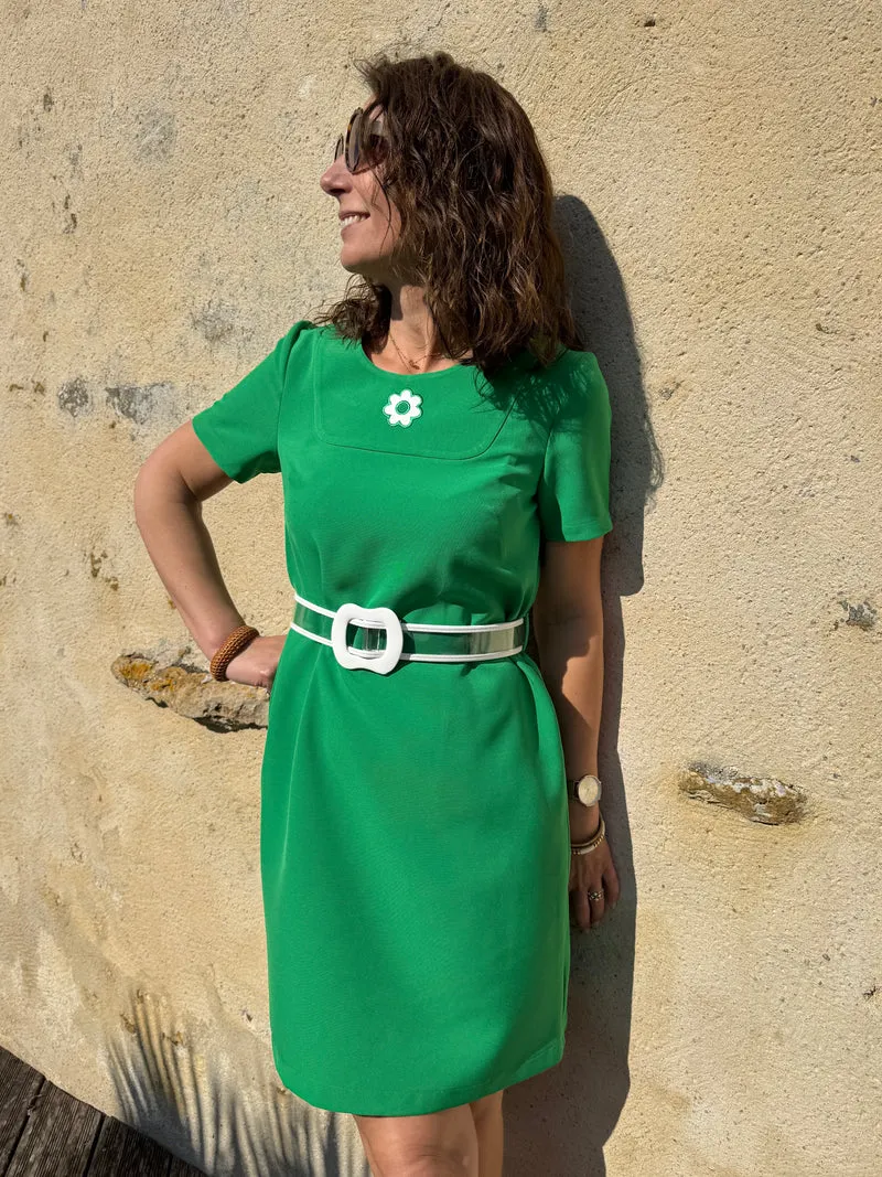 Robe vert brésil PASSIONNEMENT Hippocampe