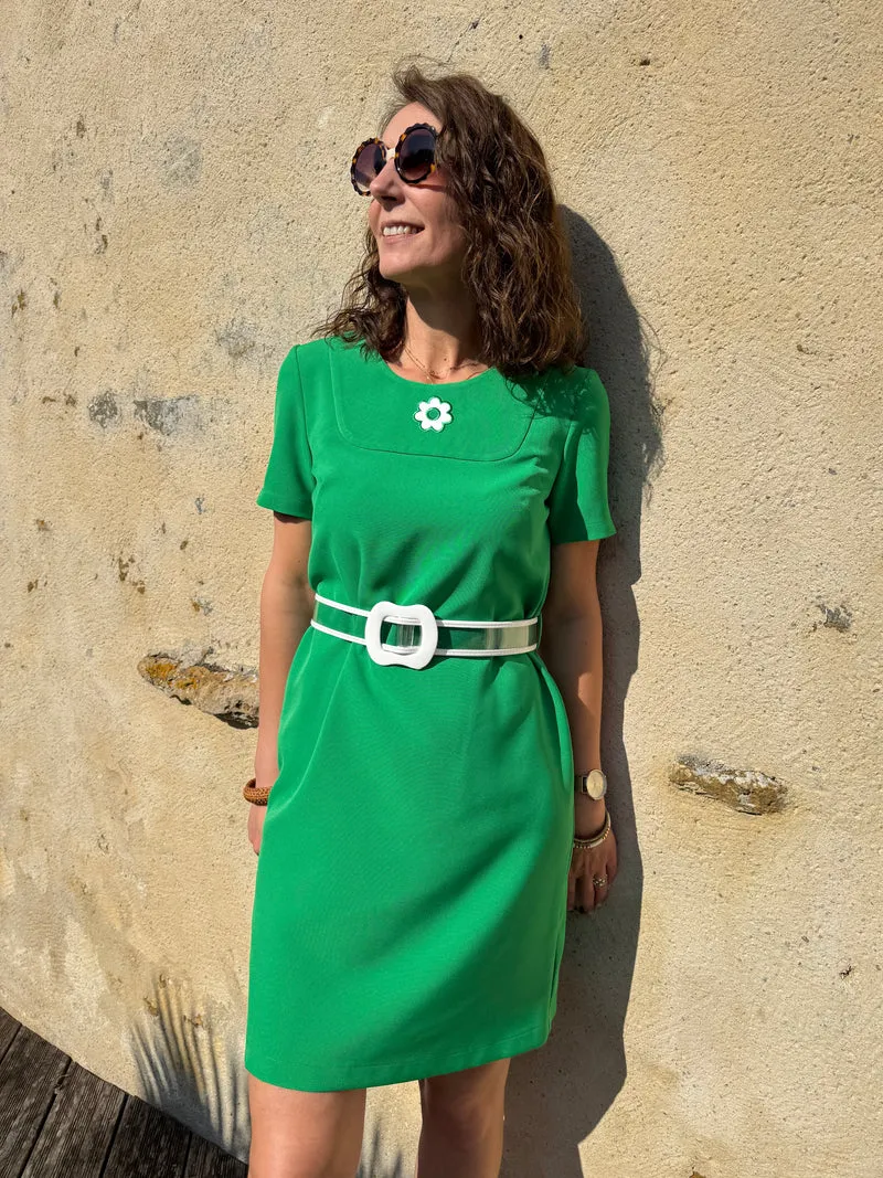 Robe vert brésil PASSIONNEMENT Hippocampe