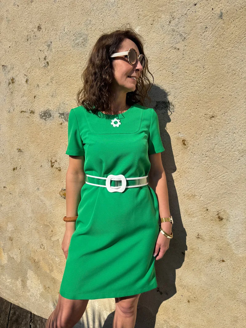 Robe vert brésil PASSIONNEMENT Hippocampe