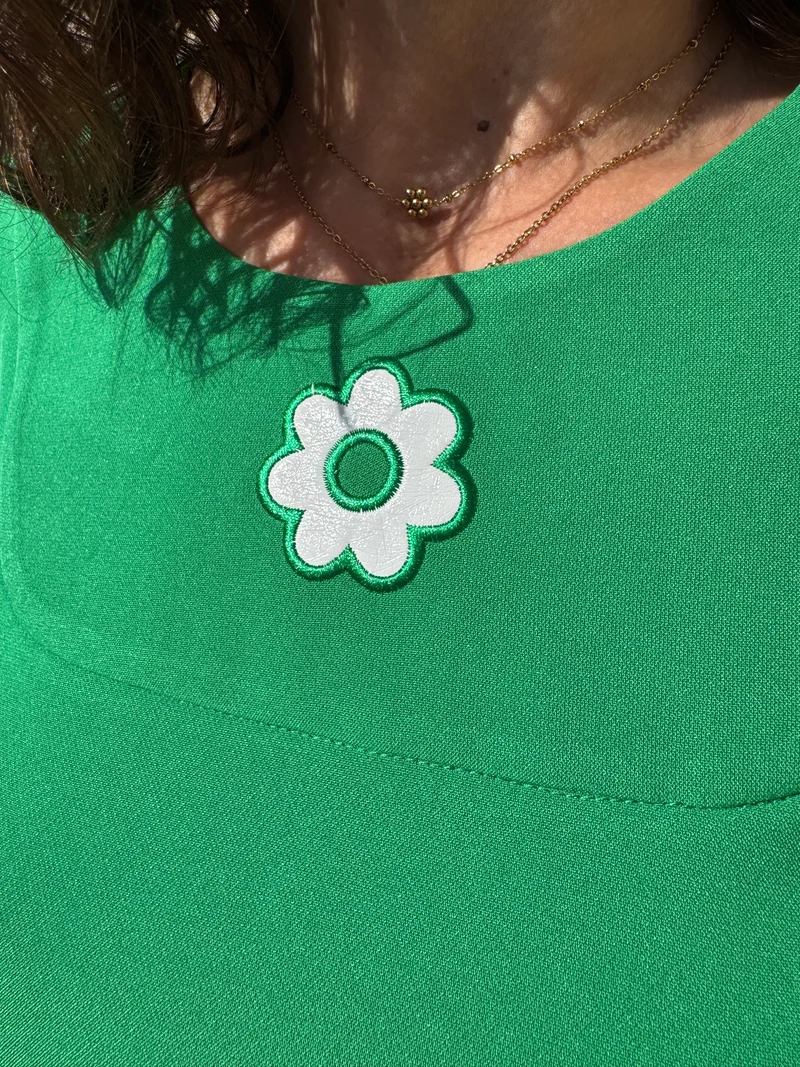 Robe vert brésil PASSIONNEMENT Hippocampe