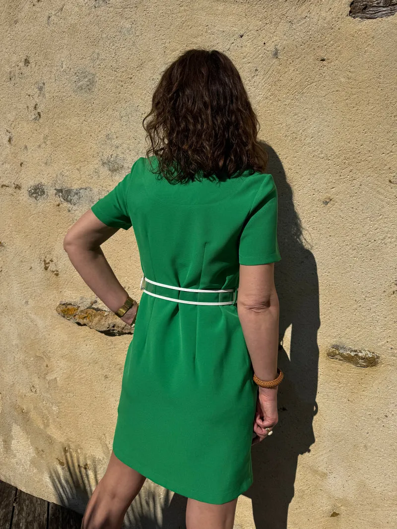 Robe vert brésil PASSIONNEMENT Hippocampe