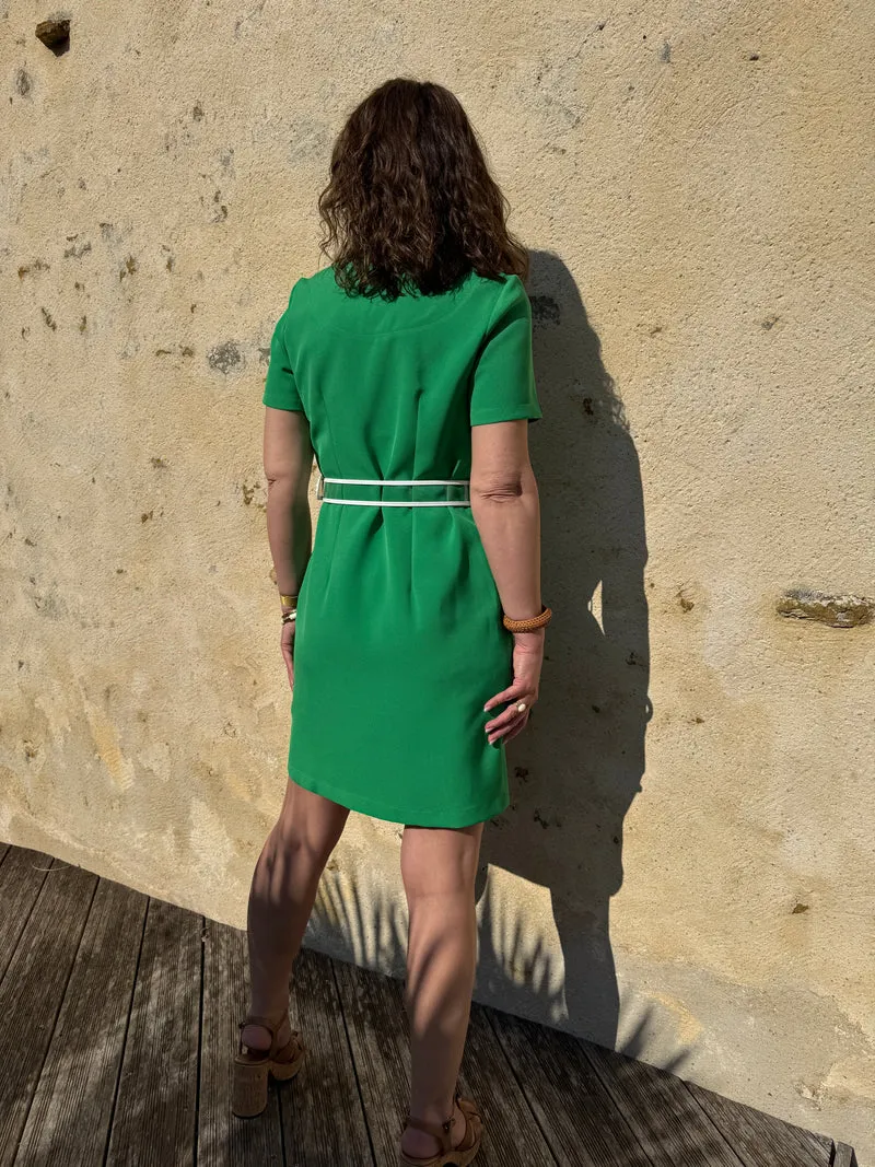 Robe vert brésil PASSIONNEMENT Hippocampe
