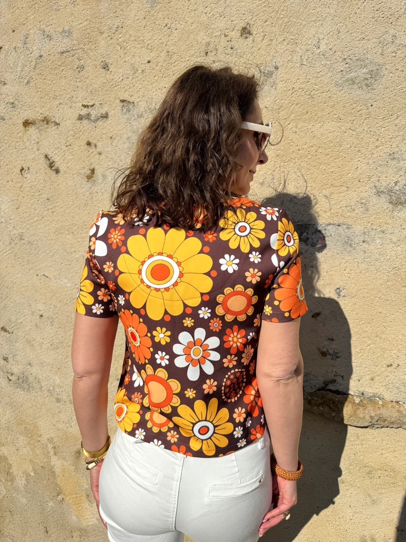 Top SEVENTIES n°26 marron Hippocampe