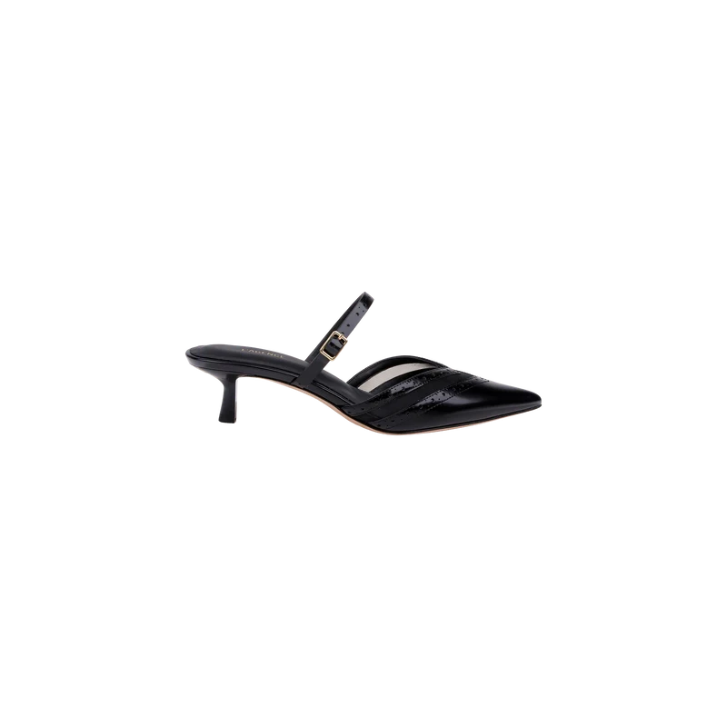 Shelbie Kitten-Heel Mule