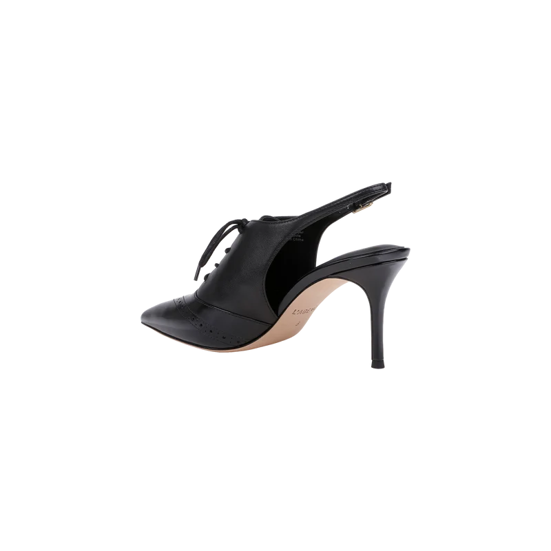Shreya Leather Slingback Pump