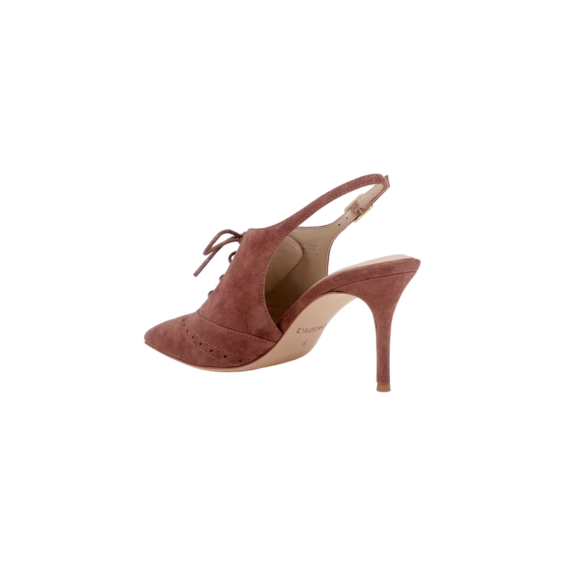Shreya Suede Slingback Pump